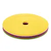 Fornecido Diretamente pelo Fabricante, Disco Marcador Plano de 15cm, Macio e Durável, Disco Marcador Redondo Mini, Tapete Marcador para Treinamento de Futebol