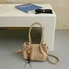 Bolsa Tote Grande de Camurça e Pelúcia Nova Outono/Inverno para o Trabalho 2026 Feminina Casual Versátil Ins de Ombro Único Transversal