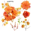 Suporte de Vela Decorativo para Festival da Colheita de Outono Luz de Velas Florais Decorativas Decoração para Casamento Aniversário Celebração de Casamento Festa de Natal