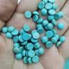 2~20mm patrón de línea negra prensado en polvo blanco/rojo/azul turquesa semicírculo superficie plana del anillo flor Ulan superficie media incrustada con cuentas