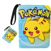 Álbum de Tarjetas para Bebé Amazon de 4 Compartimentos con Cremallera PU9 Álbum de Almacenamiento de Tarjetas Pokemon de Hojas Sueltas Dream Mini Card