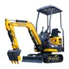 Excavadora Agrícola Pequeña para Uso Doméstico, Mini Excavadora de 12 Pulgadas para Proyectos de Huertos Rurales, Micro Excavadora de 30 con Orugas