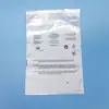 Saco com Zíper de Aviso de Mancha Amazon Transfronteiriço Universal Fosco Transparente Saco com Zíper Saco de Embalagem para Meias Roupas