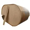Ventas Directas de Fábrica Habitación Sauna de Barril para Exteriores de Hotel B&B Se Puede Pintar Madera de Abeto Cedro Rojo Madera Finlandesa