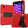 Funda protectora para iPad Mini 6 2021, funda con soporte para tableta, armadura para computadora, robot de silicona con contraste