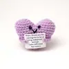 Plantas Engraçadas Transfronteiriças Transfronteiriças Energia Positiva Plantas em Vasos Boneca de Amor Crochê de Lã Feita à Mão Enfeites