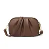 2026 Nuevo Bolso Pequeño Cuadrado Plegado de Verano con Múltiples Compartimentos con Cremallera, Bolso para Teléfono de Cuero Suave, Bolso Cruzado Pequeño de Alta Calidad para Mujer