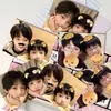 Lumu PolaroidTF 4ª Generación Wang Lu, Jie Mu, Zhi Cheng Serie de Revelado de Fotos Lindas Cerdo Pan Adorable Merchandising Imprescindible Tarjeta Pequeña de Doble Cara