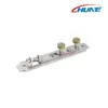 Nueva rueda superior extendida recta de acero inoxidable anti-oscilación ventana corrediza rueda superior guía silenciosa polea de puerta corrediza de armario