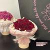 Flores Secas Flores Reales Ramo de Rosas Mini Flores Eternas Pequeños Adornos Estilo Chanel Ramo Regalo Acompañante Flores Decorativas para Coche