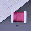 Cinta Delgada 2mm Cinta de Satén Cinta de Colores Cinta de Seda Cinta para Decoración de Muñecas Hechas a Mano Cinta para Regalos DIY Cinta para Marcadores de Libros Cinta para Coletas