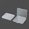 Caja Plástica Transparente PP Pequeña y Plana para Joyería, Cuentas, Accesorios, Herramientas de Ferretería, Juguetes y Empaque de Arte con Cuentas