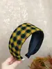 Nova Faixa de Lã Larga de Inverno de Alta Qualidade, Design de Coroa Alta, Estilo Casual para Sair, Acessório de Cabelo Vintage e Elegante Estilo Chanel