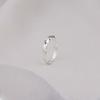 Anillo de Pareja Estrella de Mar anillo liso ola arena flash anillo de san valentín regalo femenino anillo abierto Mobius