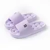 Pantuflas de Baño para Mujer Interior Casa 2025 Nuevas Baño Antideslizantes Eva Suela Gruesa Recortadas Sandalias con Aberturas para Mujer Verano