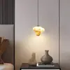 Lámpara colgante pequeña de estrella de mar para levantar y ajustar decoración creativa dormitorio mesita de noche sala de estudio lámpara personalidad simple restaurante barra mostrador luminarias