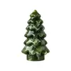 Árbol de Navidad tallado en jade natural de Xiuyan, decoración del hogar, árbol de cristal, regalo de Navidad, decoración de mesa, venta al por mayor