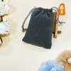 Bolsa de Terciopelo con Cordón Embalaje para Joyería Pulsera Se Puede Imprimir con Logotipo Bolsa de Almacenamiento Bolsa para Joyería