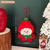 Tengyi Original Colgante de Peluche Navideño para Niña, Versátil, Llavero para Bolsa, Colgante Decorativo, Adorno Lindo