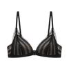 C53 # Íntimos de Copa Triangular Delgada con Hebilla Frontal para Mujer, Copa Delgada, Transpirable, Sin Aros, Sujetador Multiposición en U de Espalda Hermosa