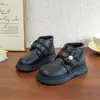 Botas Infantis, Botas de Princesa da Moda, Botas Curtas Infantis, Novidade Outono 2025 Botas Infantis com Solado Macio e Laço