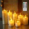 Luz de Vela Simples Oscilante, Decoração Criativa de Vela de Natal, Jantar à Luz de Velas, Luz de Vela Eletrônica LED Atacado