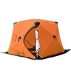Fabricante Original Pesca en Hielo al Aire Libre Espacio Amplio Tienda de Invierno Camping Engrosada Resistente al Viento Puerta Doble Cálida Tienda de Pesca en Hielo