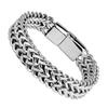 Pulseira longa Rui europeia e americana de dupla camada, hip-hop, titânio, aço, grossa, coreana, hipster de rua, masculina, simples, dominadora, punk, atacado