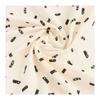 Crepé de Doble Capa con Estampado de Rayas Tela Crepé Servilleta para Saliva de Bebé Tela para Pijamas Romperelle