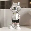 Figura popular de astronauta para oficina, estudio, escritorio y decoración del hogar, artesanía de resina de astronauta