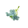 Pacote de Materiais Coloridos Simulados Flor de Hortênsia Margarida com 4 Pétalas Acessórios para Fazer Adereços de Cabeça Grampos de Cabelo Props para Fotografia em Casa