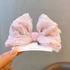 Grampo de Cabelo Infantil Acessórios de Cabelo Tridimensionais para Meninas Coreanas Grampo Superior Doce para Menininhas Adereço de Cabeça Grampo de Uma Palavra não machuca o cabelo