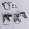 Acessórios para máquina de bordar computadorizada: Conjunto completo de lâminas de máquina de enrolamento totalmente automática de Zhu, componentes da montagem do suporte de tesoura, mola