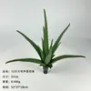Manojo de Aloe Vera Artificial, Planta Suculenta Falsa Realista, Accesorio para Pared de Plantas Verdes, Decoración de Ventana de Exhibición para el Hogar, Planta Verde Artificial