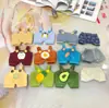 Ropa para muñecos Labubu, Primera, Segunda y Tercera Generación, Ropa para muñecos de algodón de 10 cm, Ropa para muñecos de dibujos animados, Petos y pantalones cortos
