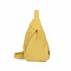 Nueva Bolsa Cruzada de Hombro para el Pecho de Nailon Ligero Estilo Coreano de Color Sólido de Moda Personalizable 2026 Simple Moda para Viajes