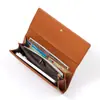 Yueqiankai Patrón de Cocodrilo Creativo Billetera Larga para Mujer Gran Capacidad Empalme Bolsa para Teléfono Móvil Ranuras Múltiples para Tarjetas Portatarjetas de Monedas