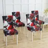 Funda de Silla Hogareña Elástica de Una Pieza Funda para Silla de Comedor Funda Simple para Taburete Universal Todo en Uno Todo Incluido Funda para Silla de Hotel