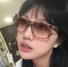 Armação de Óculos Gatinho Estampa Leopardo Sem Lentes Armação Decorativa Lisa Fofa Ins Retrô Y2K Tartaruga Óculos Redondos