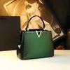 Bolsa de Mamá de Gran Capacidad 2026 Nuevo Estilo Elegante Lujo Ligero Bolso de Mano para Mujer Hombro Único Moda Bolso de Mujer de Cuero Genuino de Mediana Edad Moderno