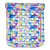 Fábrica de Festa na Piscina Cama Flutuante Inflável de Água Buraco Duplo Colorido Boia Flutuante 25 Nova Almofada Inflável de Água Atacado