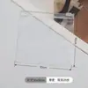 Bolsa Transparente de PVC con Cremallera Engrosada Bolsa de Embalaje para Joyería Joyería Cubierta Protectora para Almacenamiento de Colgantes Hechos a Mano