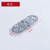 Bisagra abatible de aleación de zinc para gabinete, bisagra semicircular para puerta, bisagra abatible engrosada, accesorios de herraje para muebles, bisagra