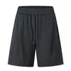Yidao Roupas Vintage 2026 Verão Novo Retrô Americano Estilo Levemente Maduro Fluido Casual Solto Perna Larga Shorts Masculinos