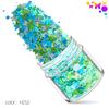 Lentejuelas de mariposa fluorescentes 12 colores mixtos lentejuelas para uñas traje degradado joyería colorida para uñas pegatinas para uñas de diamante