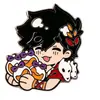 Insignia Metálica Broche Periférico de Película y Televisión de Anime Transfronterizo Insignia Metálica Broche de Personaje de Dibujos Animados Personalizado Pintura al Horno
