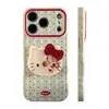 Funda Soporte Mecedora de Gato Lindo para Apple 17, Adecuada para iPhone 16, Huawei Nova 15, con Diseño Lateral en Forma de Corazón