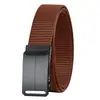 Cinto Masculino de Lona de Alta Elasticidade Fivela Automática Treinamento Militar Tático Lazer ao Ar Livre Jovem Versátil Cinto Tático de Nylon Tecido