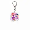 Llavero Acrílico Doble Cara Rumi Mila Zoe Merchandising de Anime Mochila