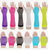 Guantes de malla populares transfronterizos, guantes de red de malla gruesa de estilo punk sexy y únicos, guantes de medio dedo para bares y discotecas